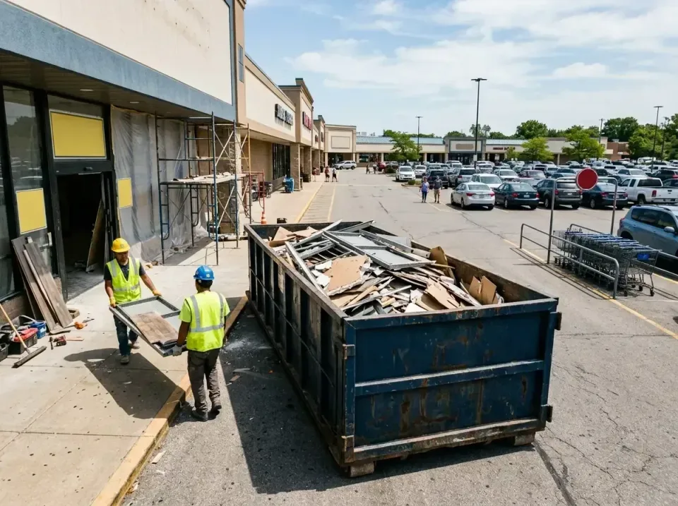 retail-store-renovation-debris-003 — frequently asked questions, Roll-off Dumpster Rentals in Garden View, PA
